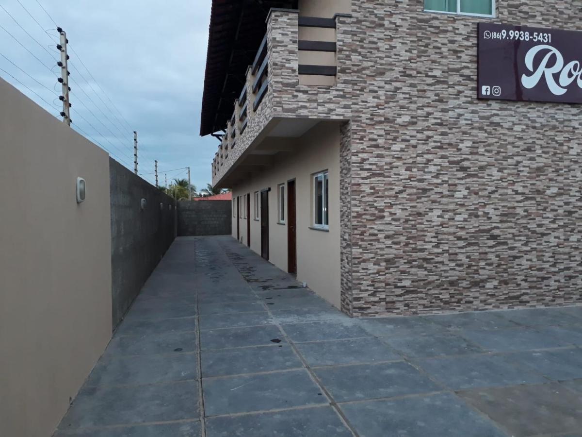 Pousada Rosa Mar Luis Correia Exterior foto